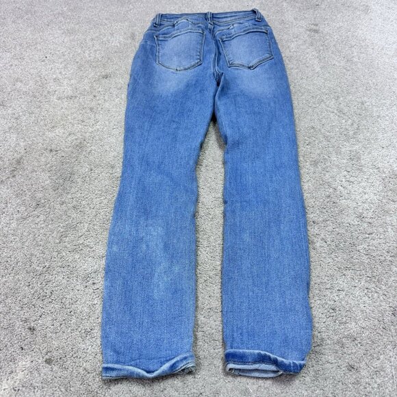 Wax Jean Skinny Jeans Women’s Blue Distressed Pockets Size 3 - Picture 9 of 12